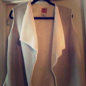 Gray Fur Vest